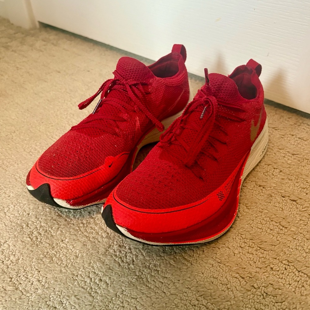 Nike Red Athletic Shoes